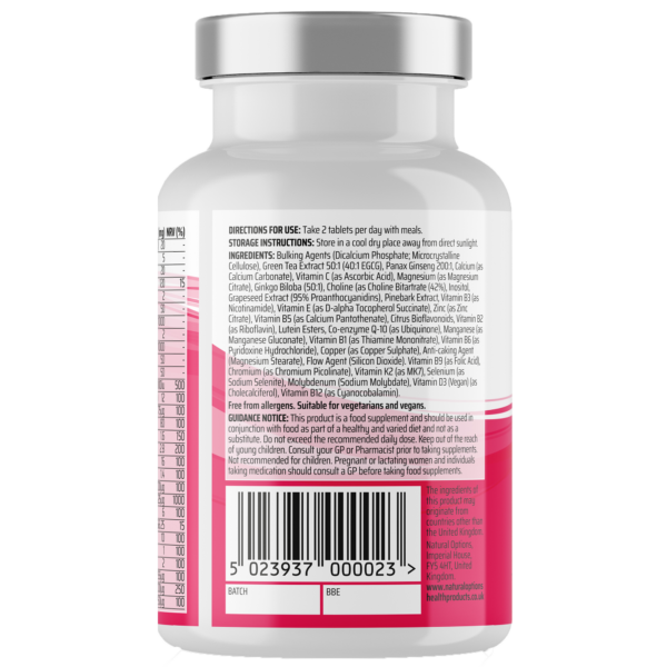 Multivitamin & Multimineral - Your Complete Nutrition Solution. Embrace the power of essential vitamins and minerals in our premium supplement. Elevate your health with Multivitamin & Multimineral for a stronger and balanced well-being.